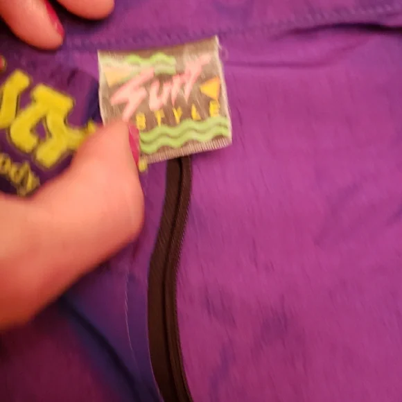 Surf Style Multicolor Windbreaker - Picture 3 of 11